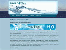 Tablet Screenshot of envirotechuae.com